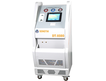 DT-X880  Fully automatic AC system flushing & cleaning machine