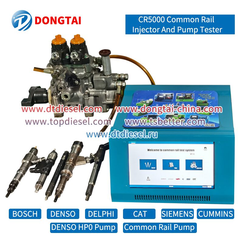 CR5000 common rail injector and pump tester