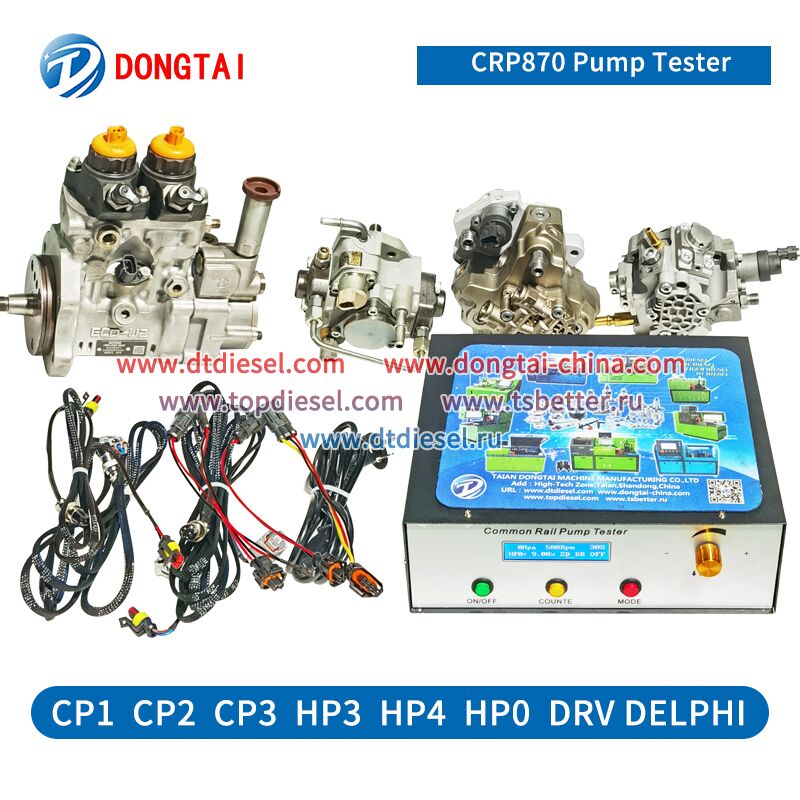 CRP870 pump tester
