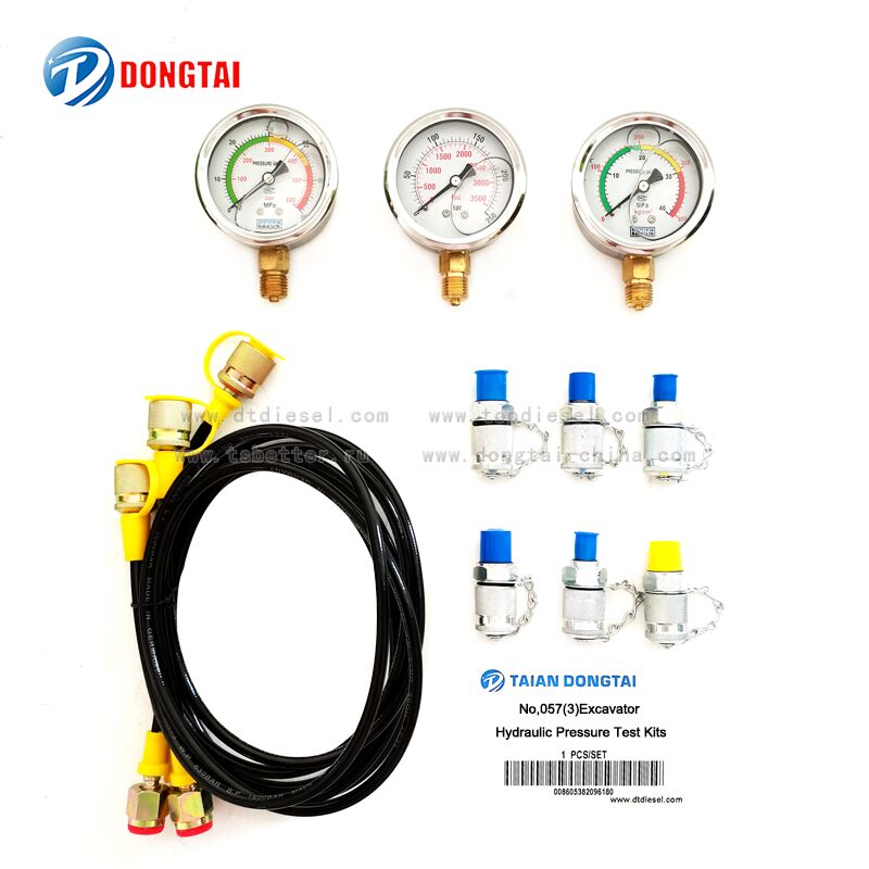 NO.057(3)Excavator Hydraulic Pressure Test Kits