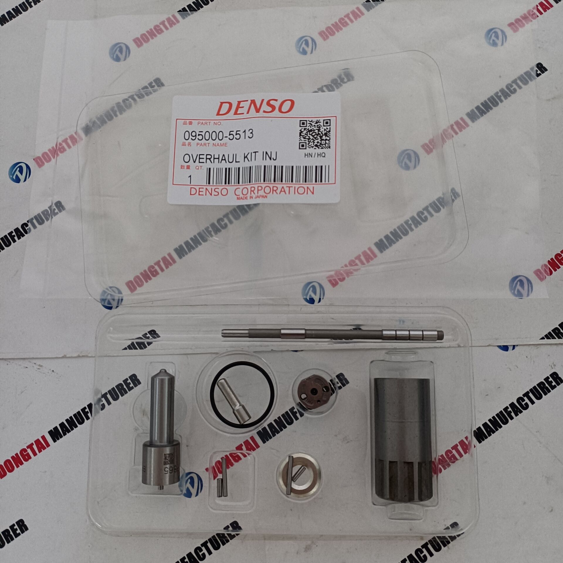 DENSO Common Rail Injector Repair kits for 095000-5513