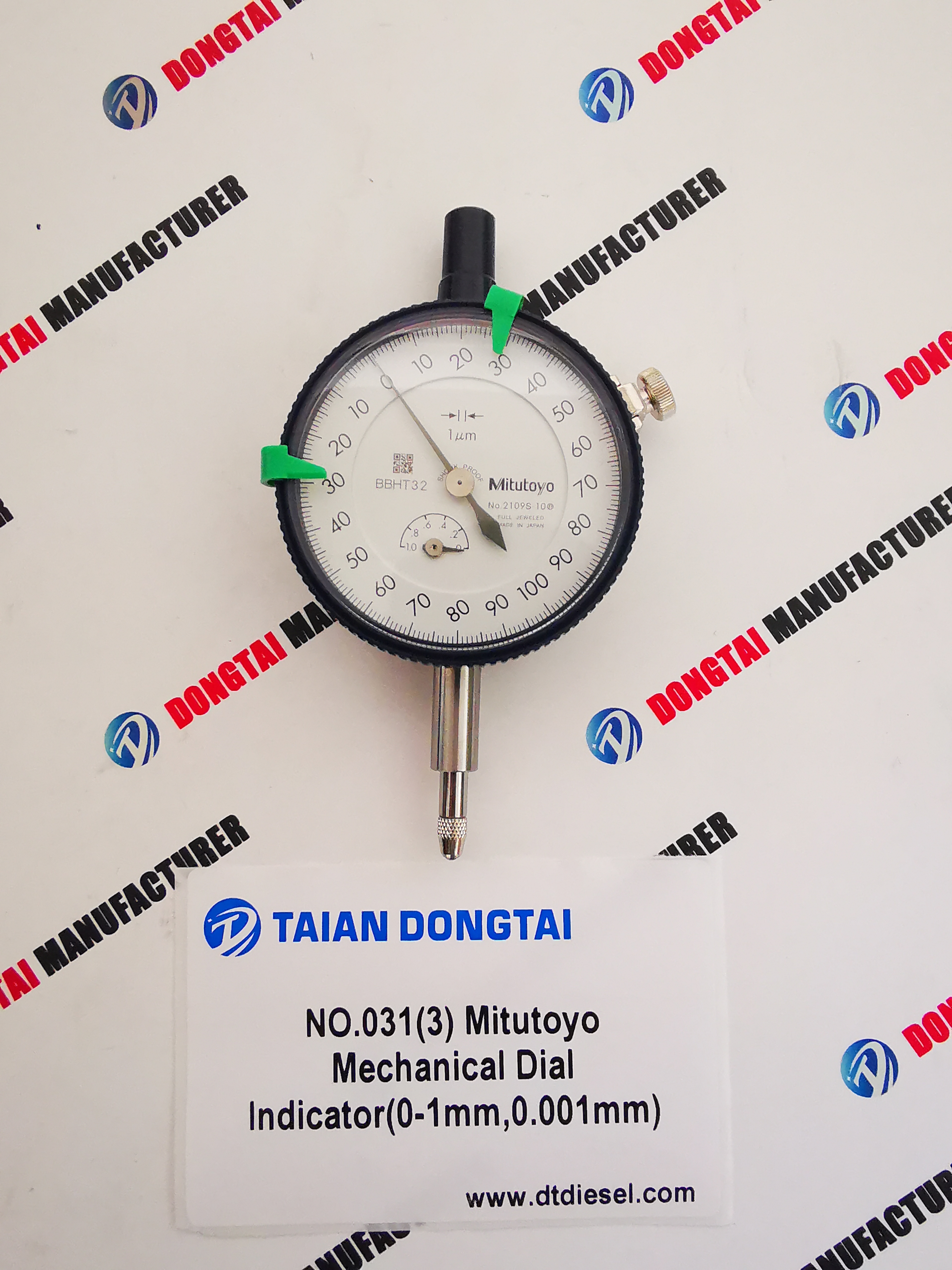 NO.031(3) Mitutoyo Mechanical Dial Indicator (0-1mm,0.001mm)
