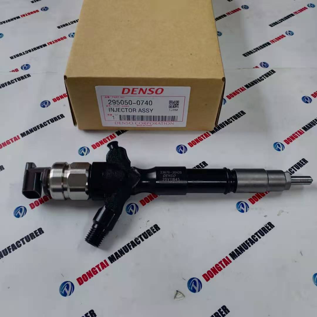 DENSO Common Rail Injector 295050-0740,23670-30420, for TOYOTA