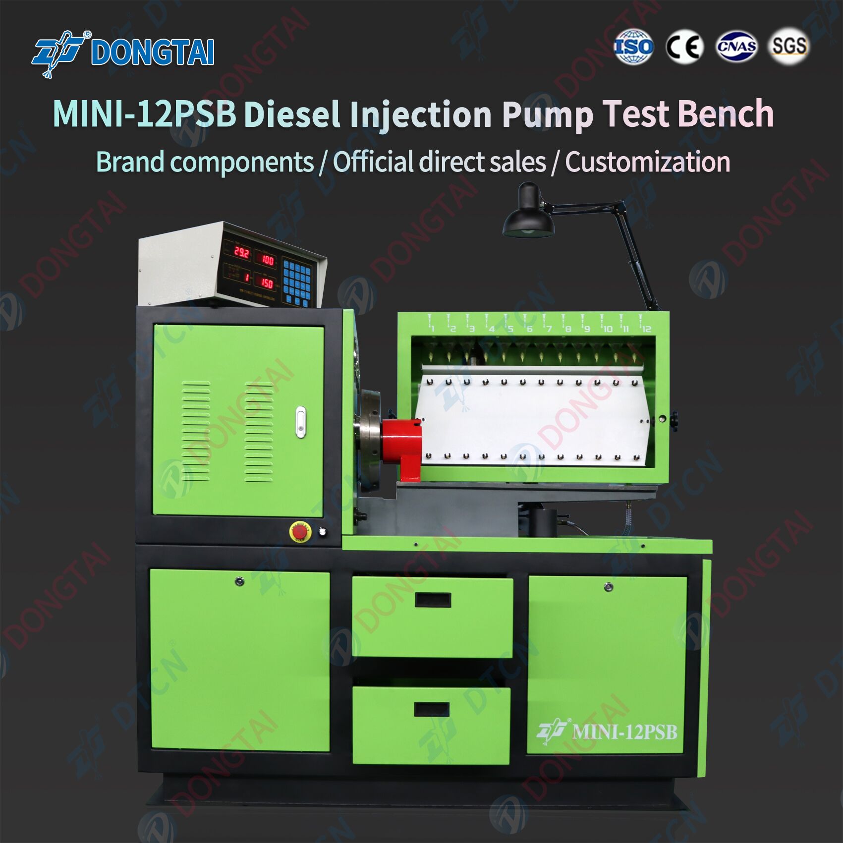 MINI-12PSB diesel injection pump test bench