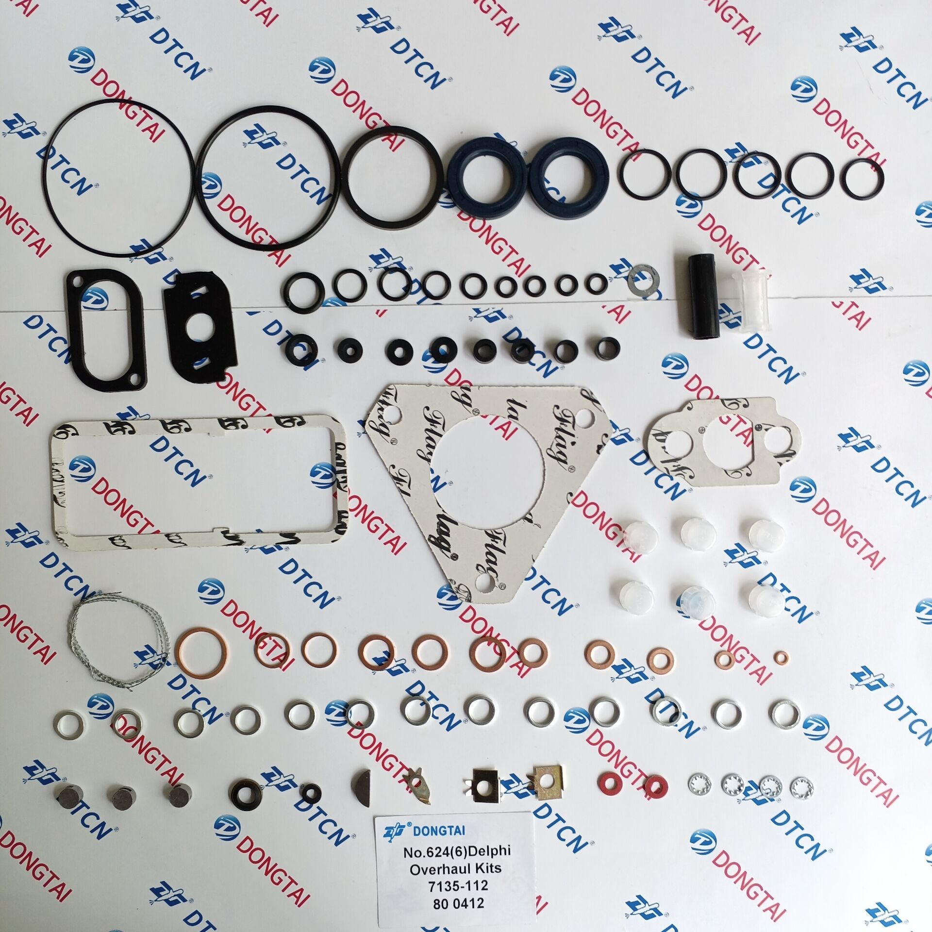 NO.624(6) Delphi Overhaul Kits 7135-112, 80 0412