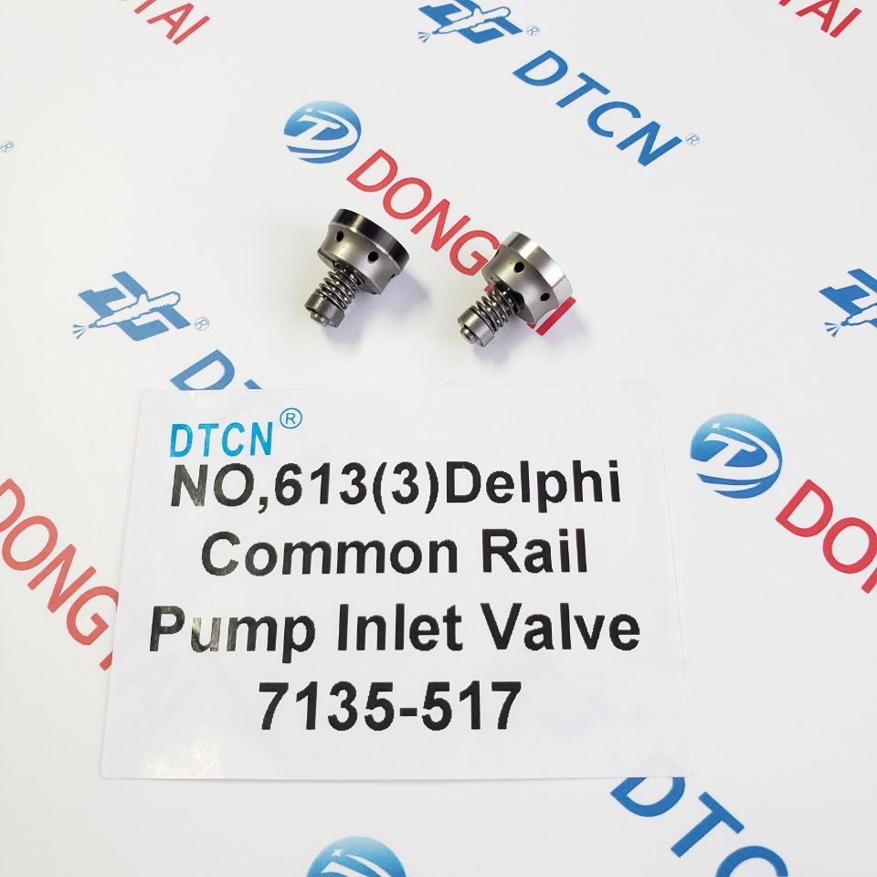 NO.613(3) Delphi Common Rail Pump Inlet Valve 7135-517