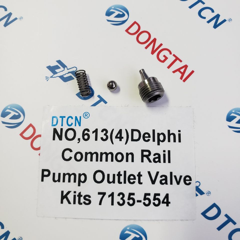 NO.613(4) Delphi Common Rail Pump Outlet Valve Kits 7135-554