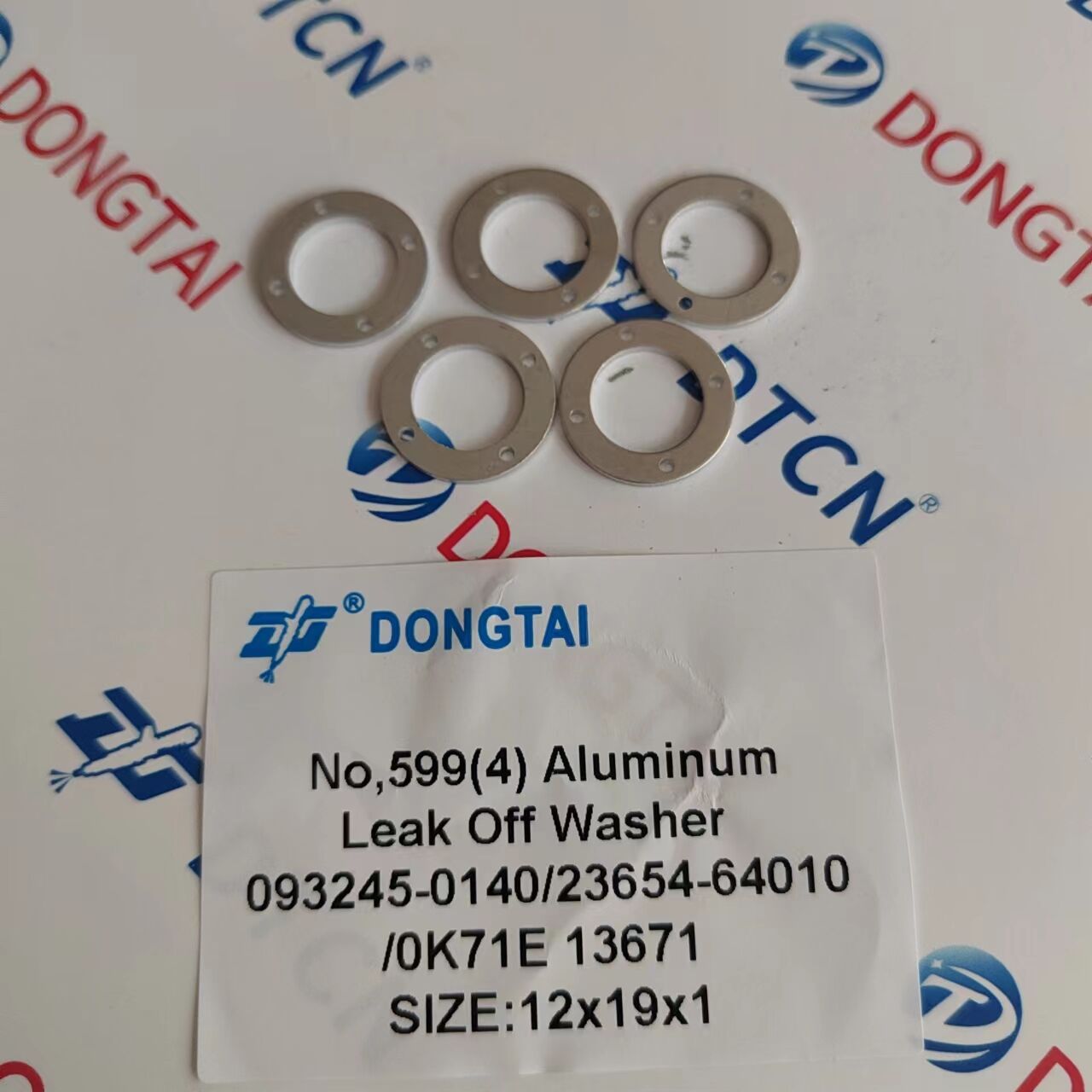 NO.599(4) Aluminum Leak Off Washer 093245-0140 / 23654- 64010 /0K71 E13671