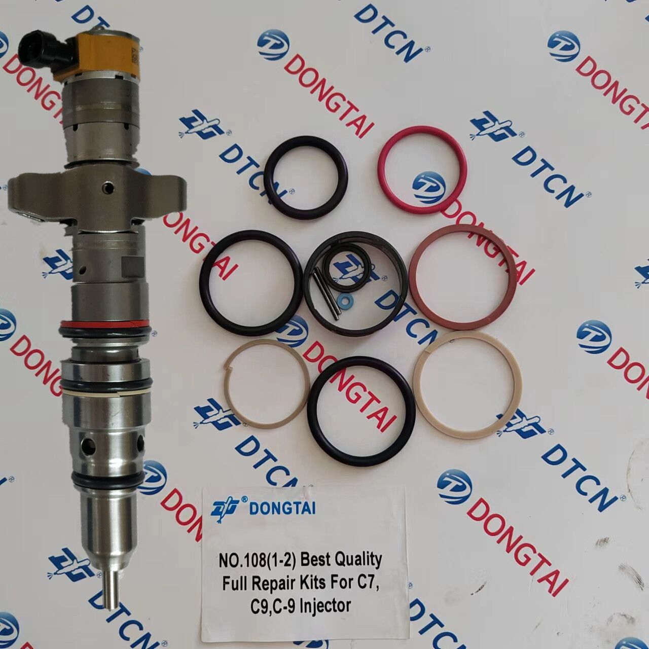 NO.108(1-2) Best Quality Full Repair Kits For C7,C9,C-9 Injector