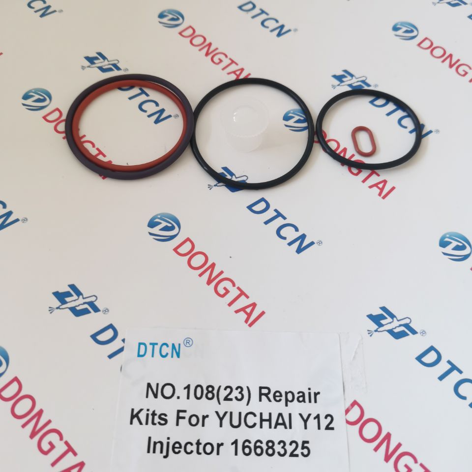 NO.108(23) Repair Kits For YUCHAI Y12 Injector 1668325