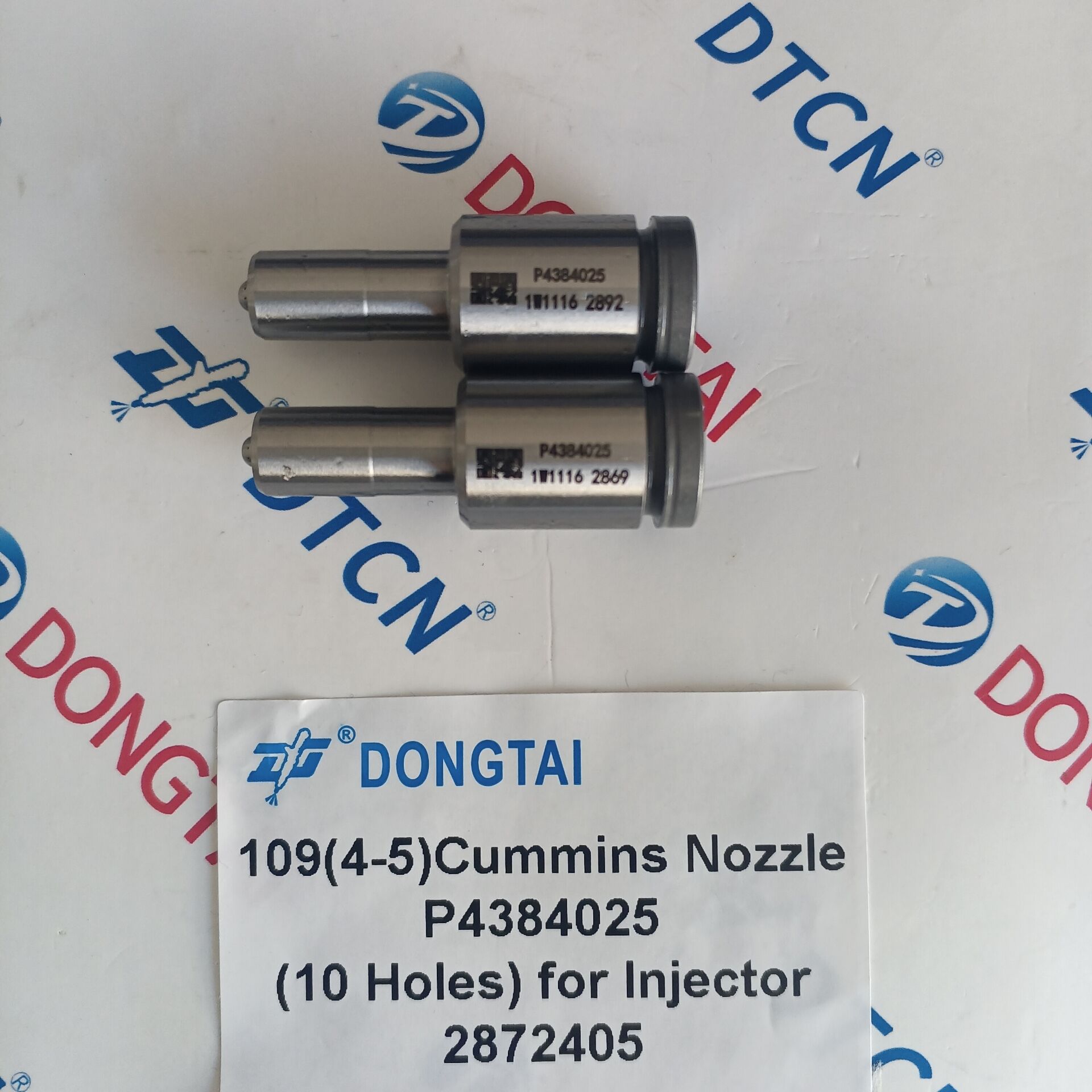 NO.109(4-5) CUMMINS NOZZLE P4384025(10 Holes) FOR INJECTOR 2872405