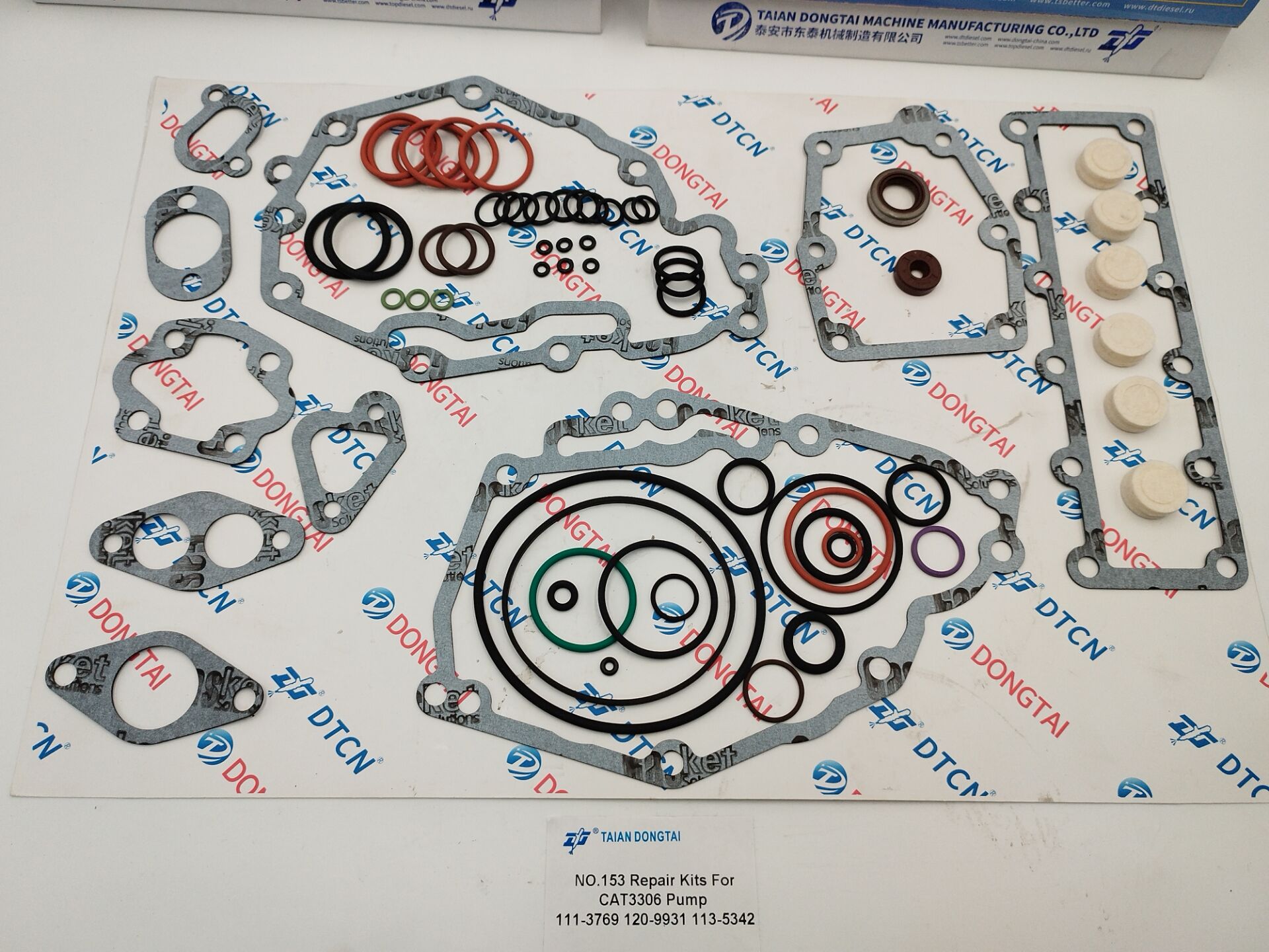 NO.153(1) Repair Kits For CAT3306 Pump 111-3769 120-9931 113-5342
