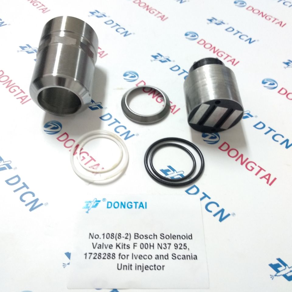 NO.108(8-2)BOSCH solenoid valve kits F00HN37925 1728288 for IVECO and SCANIA unit injector1361