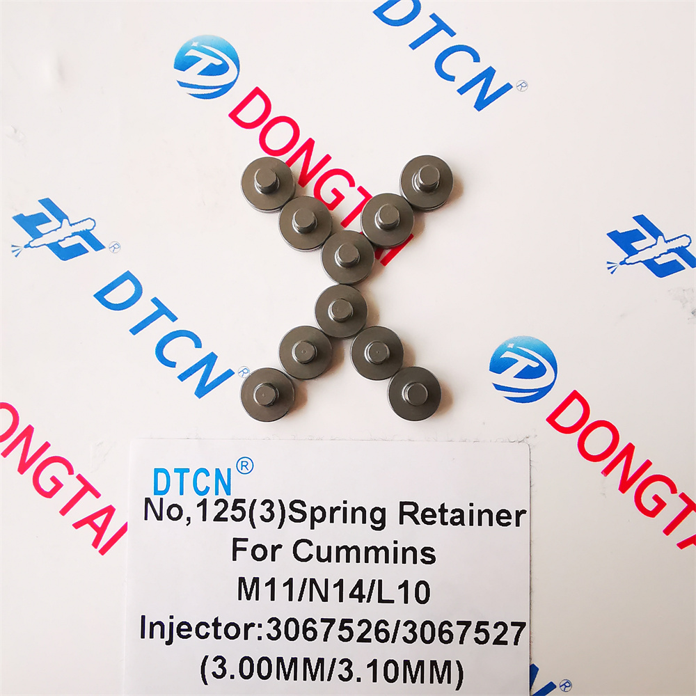 NO.125(3) Spring Retainer For Cummins M11/N14/L10 Injector : 3067526/ 3067527(3.00MM/3.10MM)