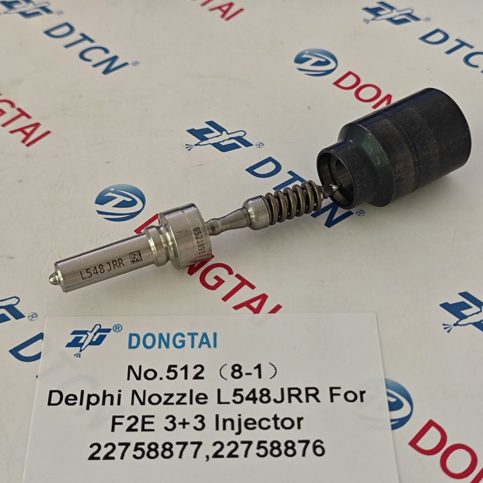 NO.512(8-1) Delphi Nozzle L548JRR For F2E 3+3 Injector 22758877,22758876