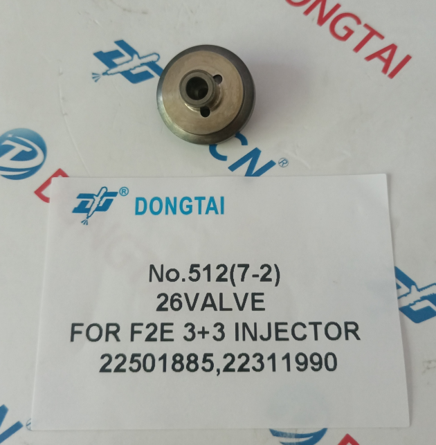 NO.512(7-2) 26 valve for F2E 3+3 injector 22501885, 22311990