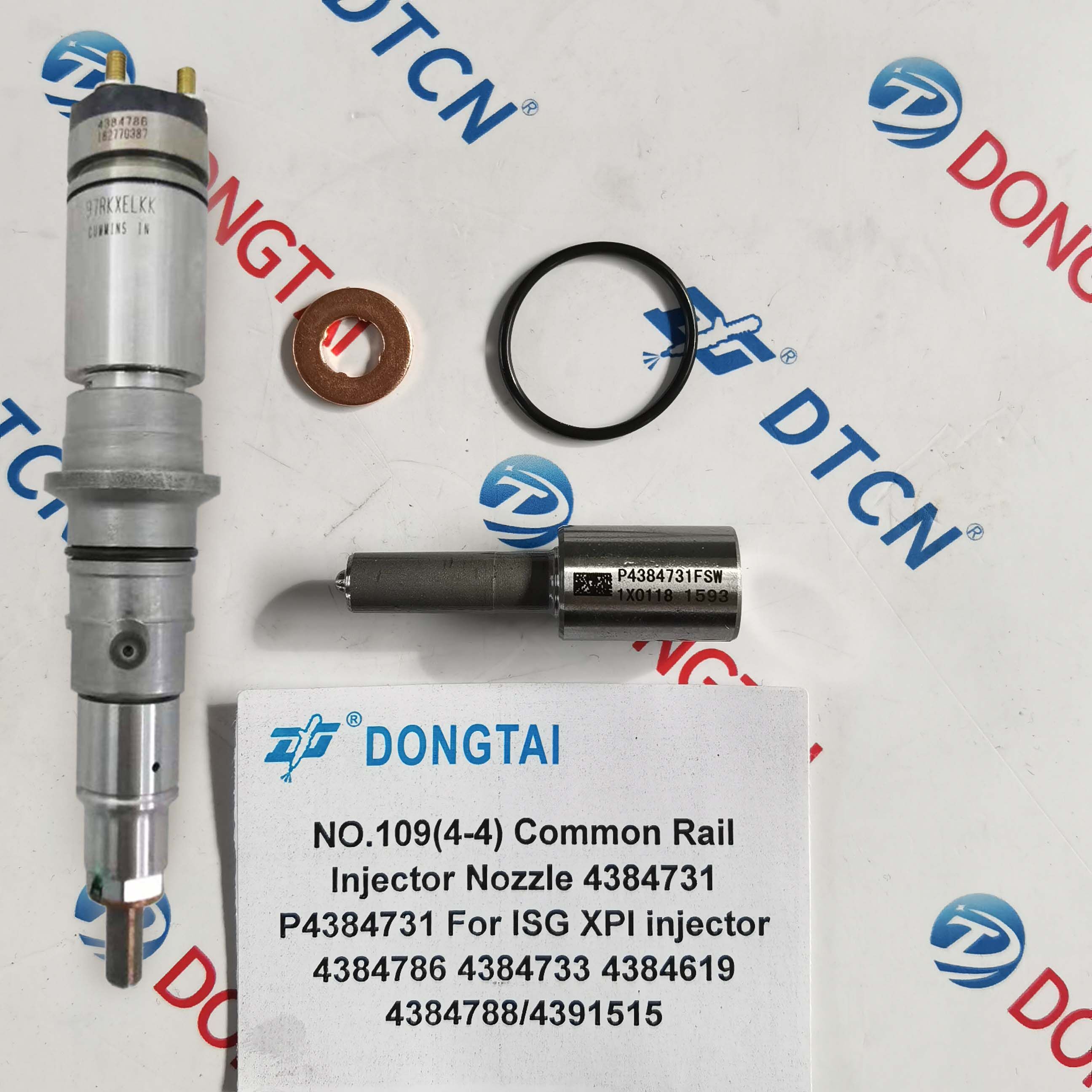 NO.109(4-4A) Common Rail Injector Nozzle 4384731 P4384731 For ISG XPI injector 4384786 4384733 4384619 4384788/4391515 