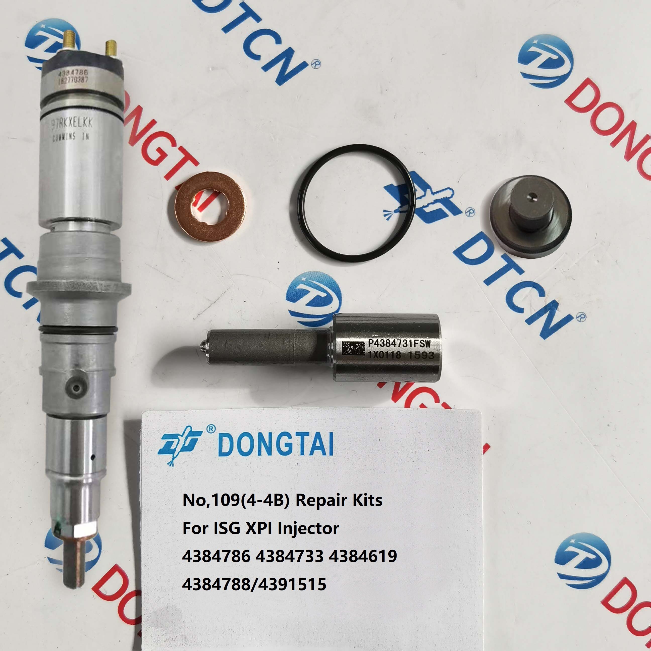 NO.109(4-4B) Repair Kits For ISG XPI  Injector 4384786 4384733 4384619  4384788/4391515