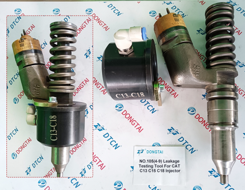NO.105(4-9) Leakage Testing Tool For  CAT C13 C15 C18 Injector 