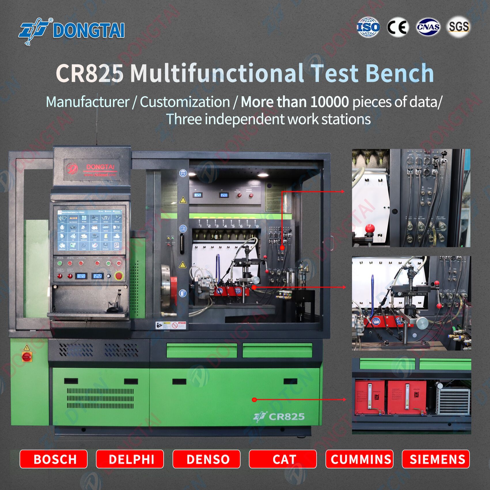 CR825  Mulitifunction TEST BENCH
