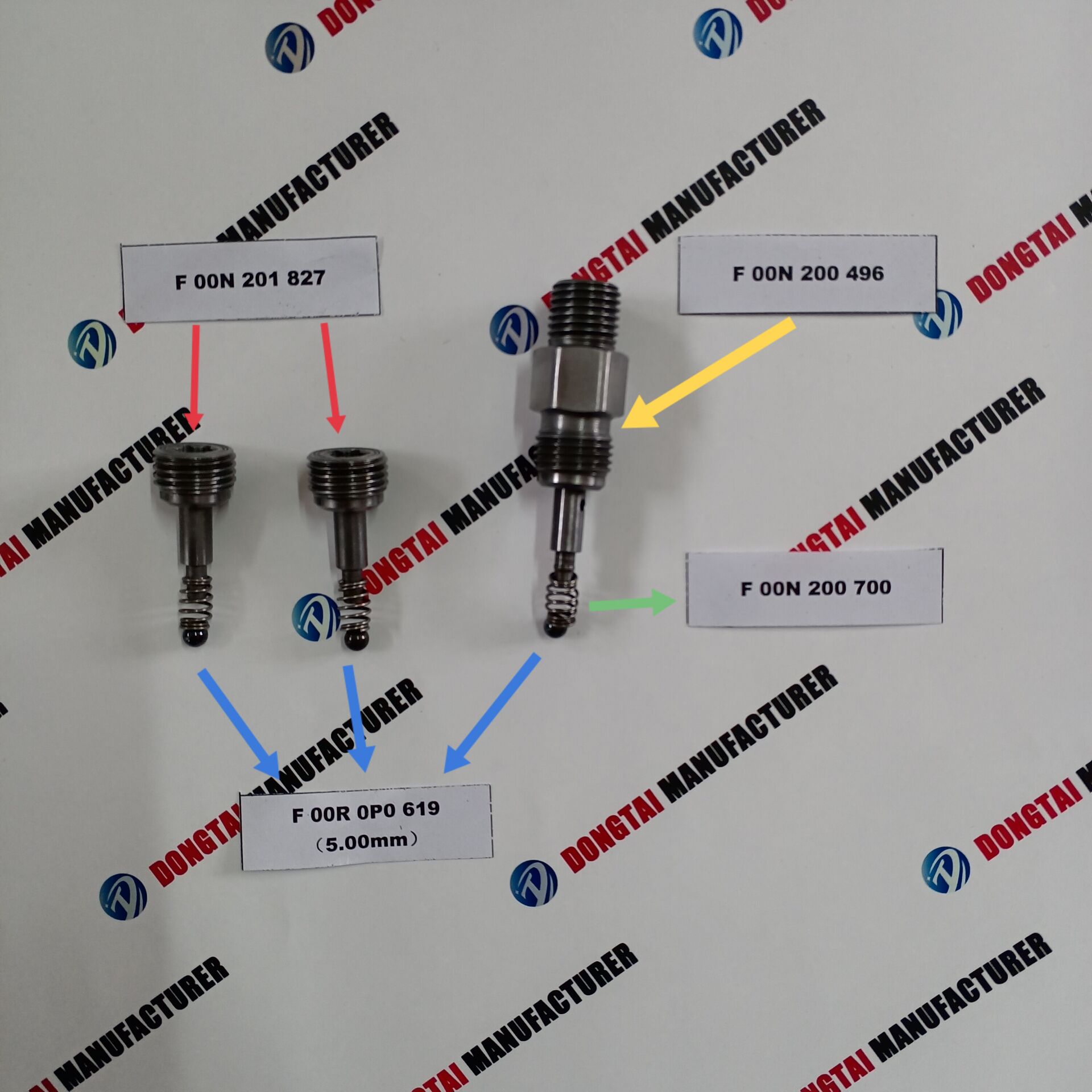 NO.543(4-3) BOSCH CP3 VALVE PARTS