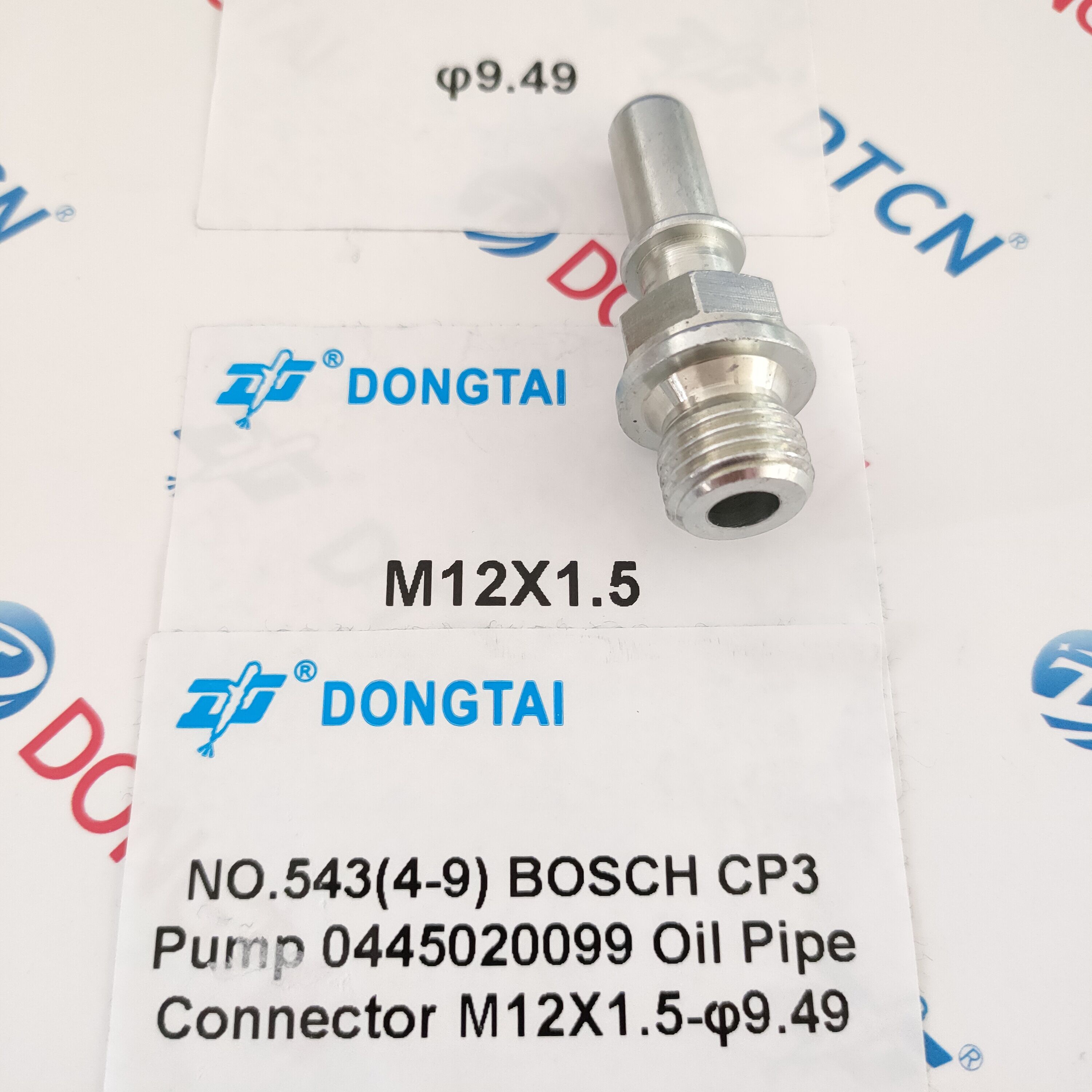NO.543(4-9) BOSCH CP3 Pump 0445020099 Oil Pipe Connector M12X1.5-��9.49