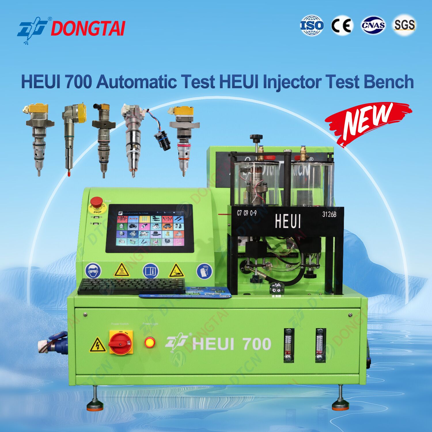 HEUI 700 automatic test HEUI injector test bench