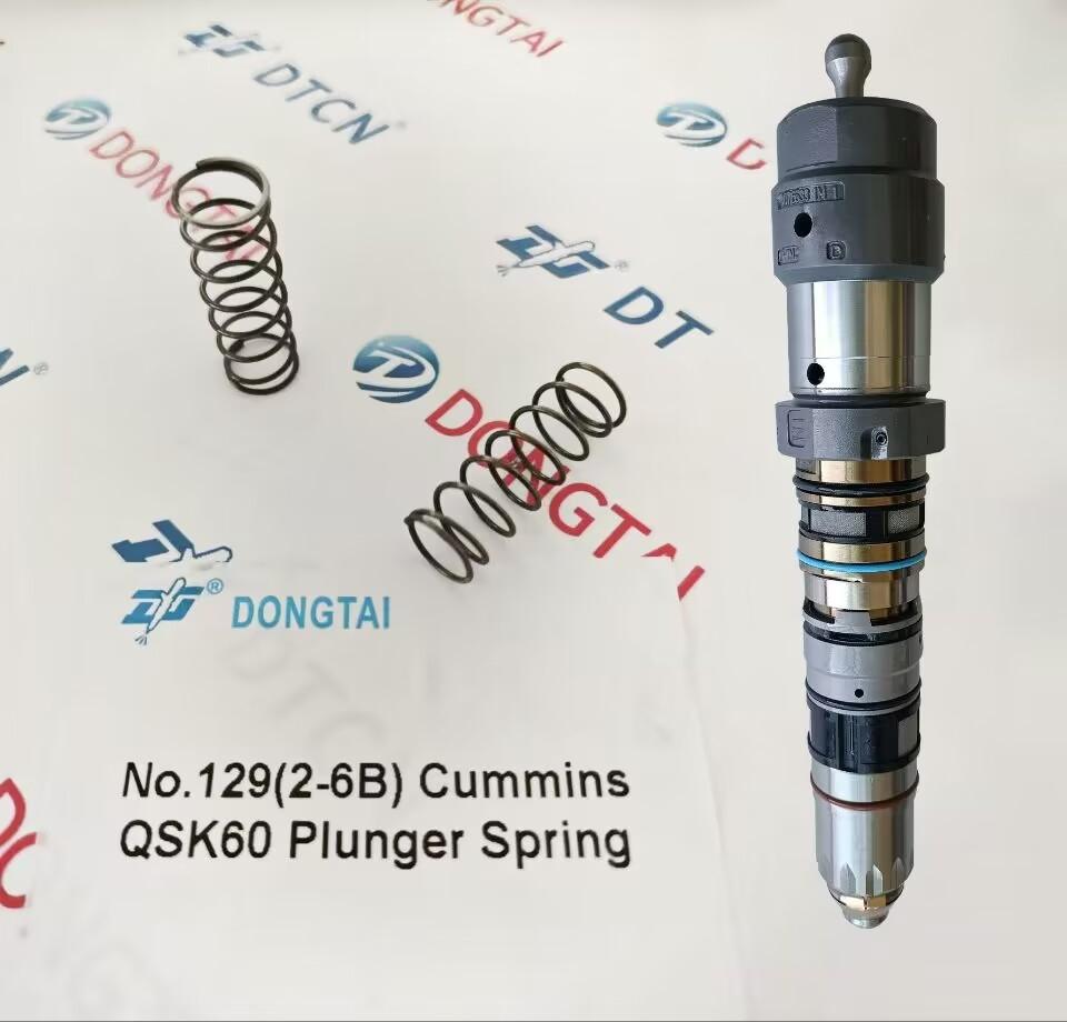 NO.129(2-6B) Cummins QSK60 Injector Plunger Spring