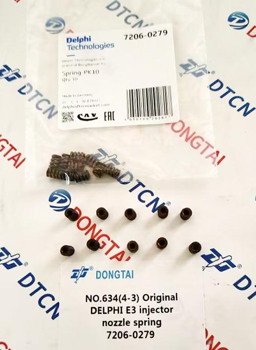 NO.634(4-3) Original DELPHI E3 Injector Nozzle Spring 7206-0279