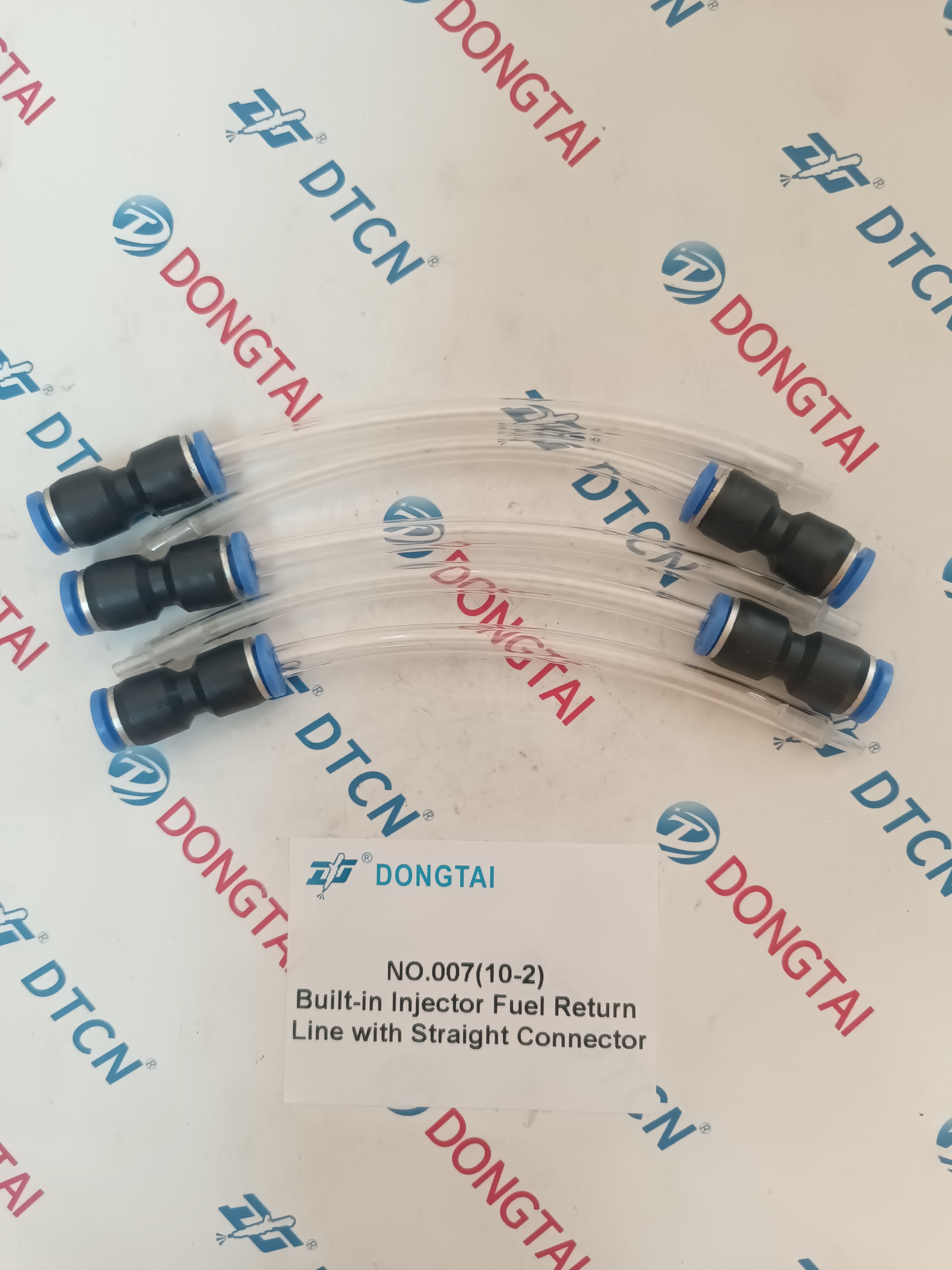 NO.007(10-2) Built-in Injector Fuel Return Line with Straight Connector