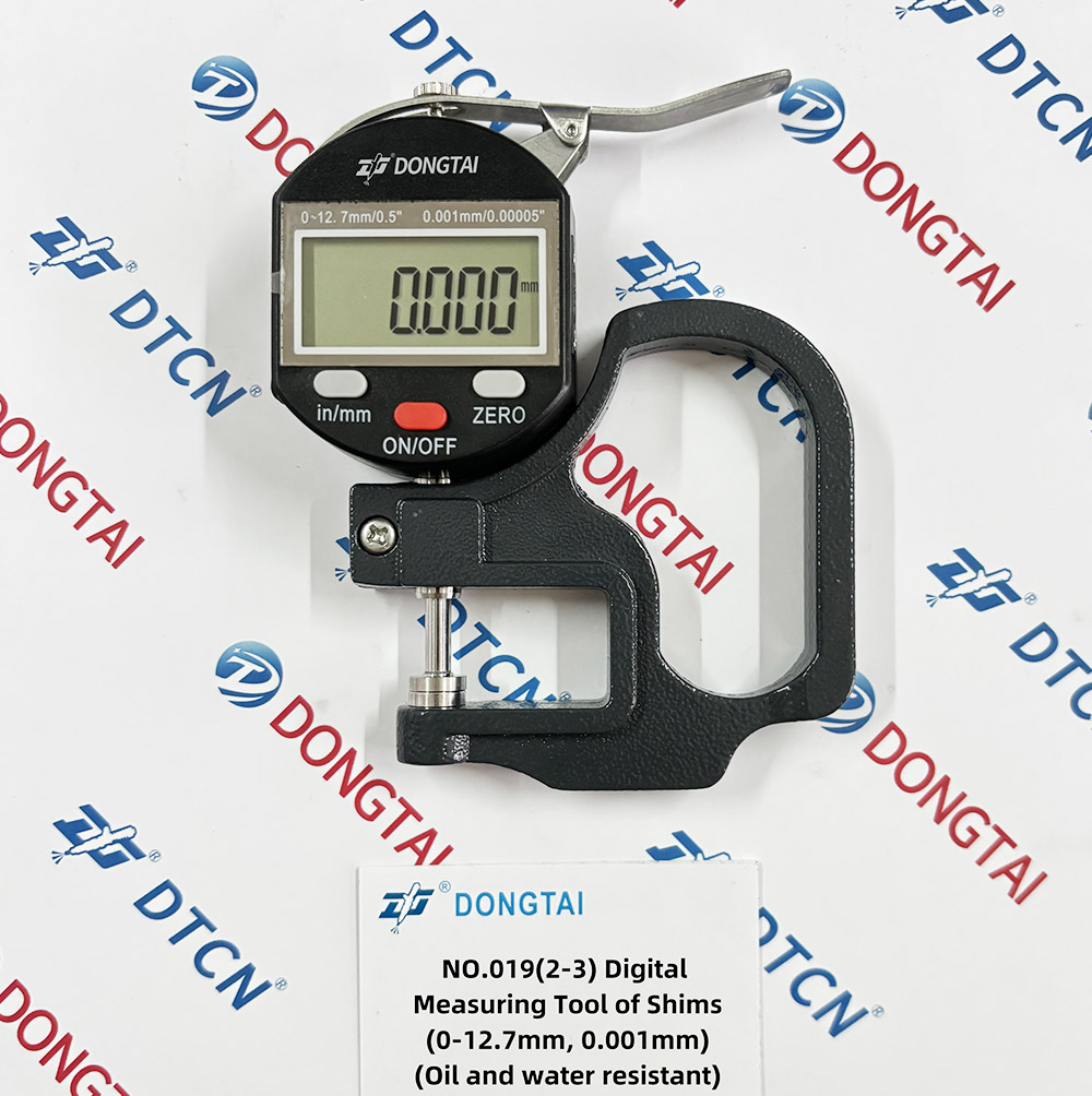 NO.019(2-3) Digital Measuring Tool of Shims (0-12.7mm, 0.001mm) (Oil and water resistant)