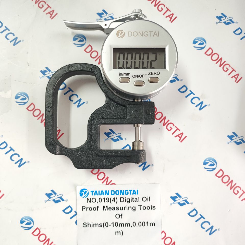 NO.019(4) Digital Oil Proof Measuring Tool Of Shims (Metal material) (0-10mm, 0.001mm)