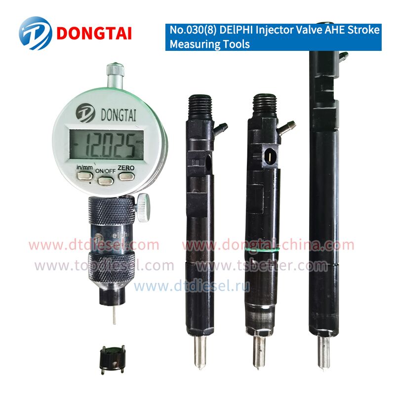 NO.030(8-1) Delphi Injector 9038Z621C/618C/622B Valve AHE Stroke Measuring Tools
