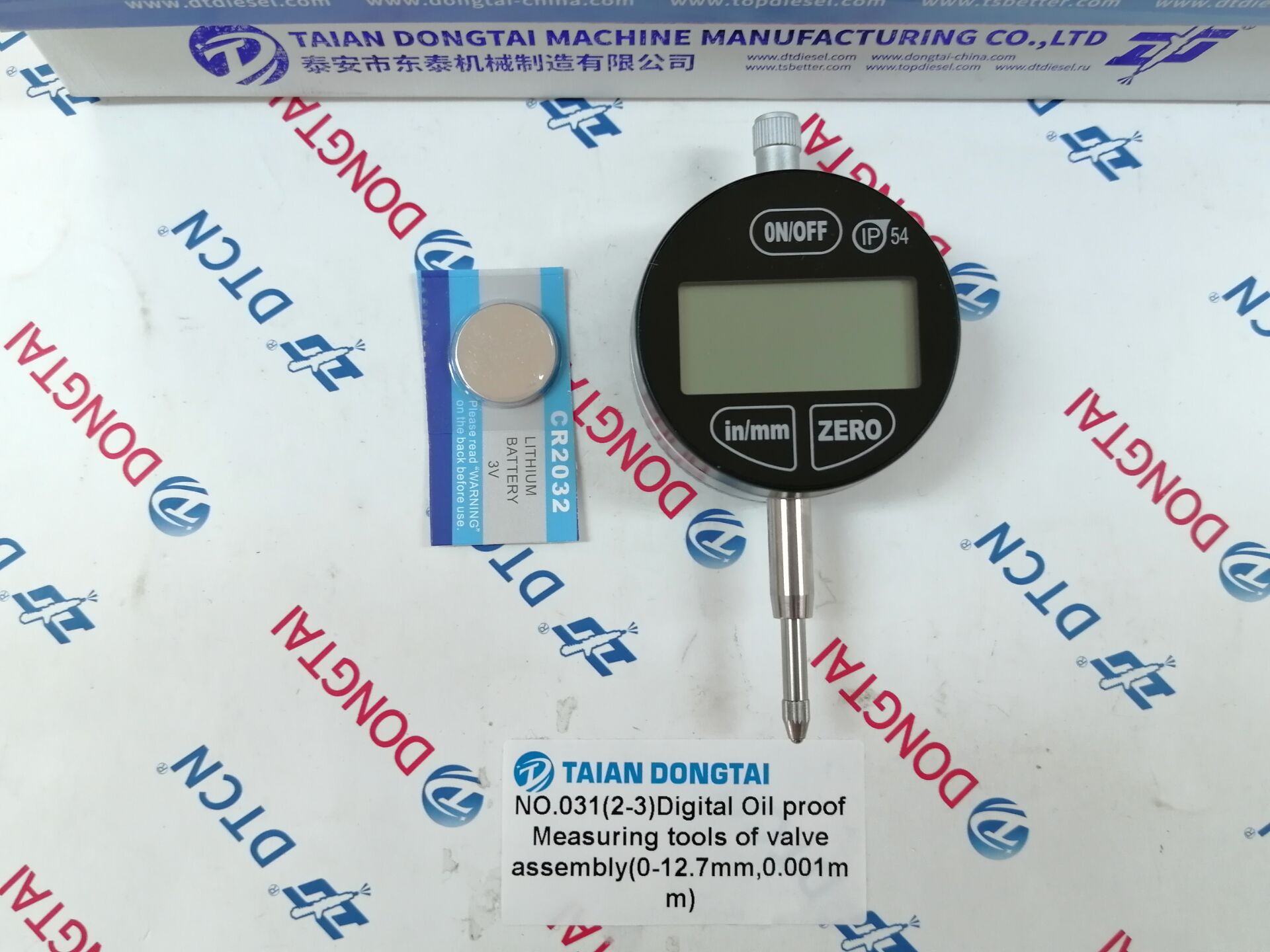 NO.031(2-3) Digital Oil proof Measuring tools of valve Assembly(0-12.7mm, 0.001mm)