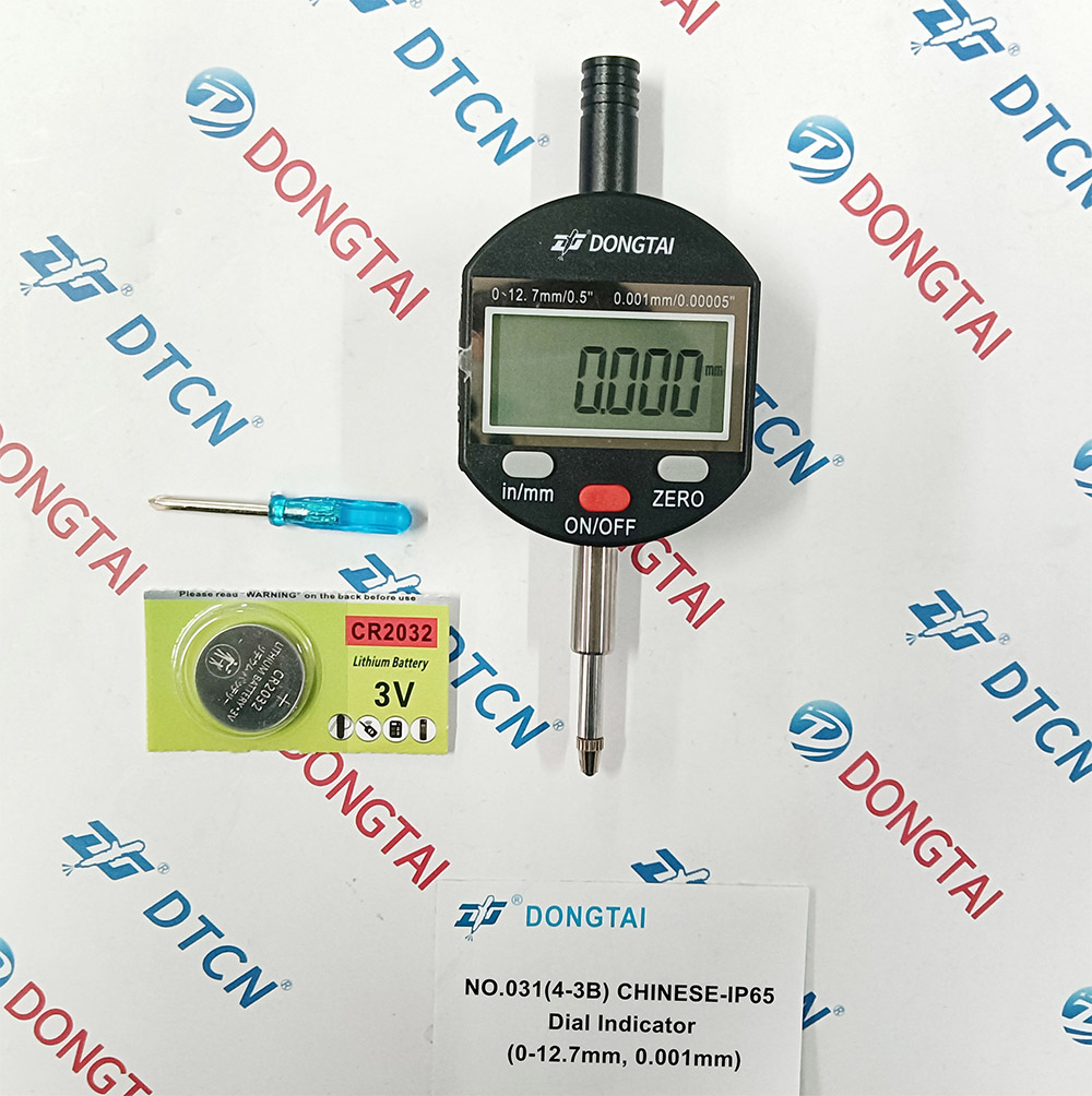 NO.031(4-3B) CHINESE-IP65 Dial Indicator (0-12.7mm, 0.001mm)
