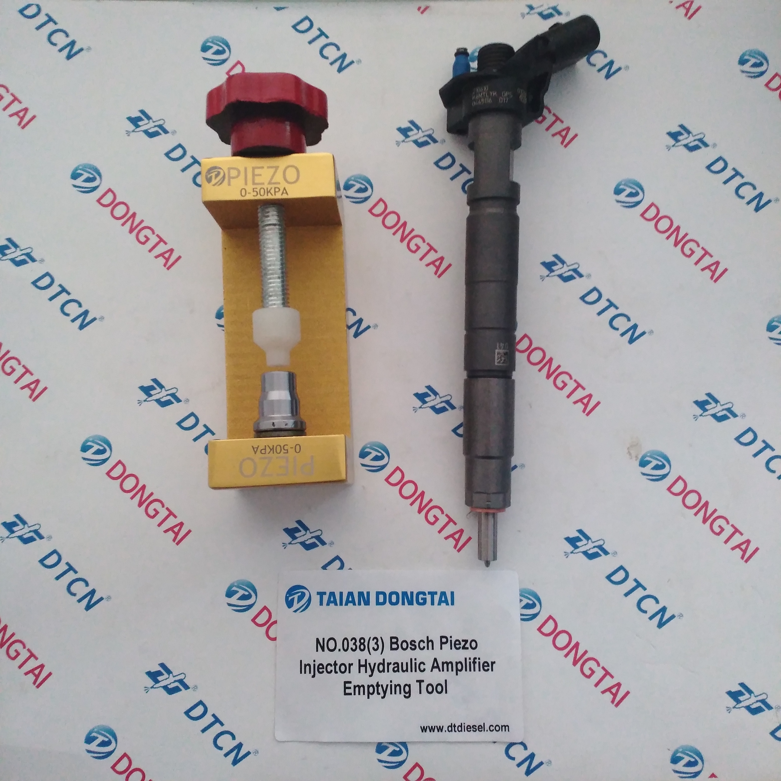NO.038(3) Bosch Piezo Injector Hydraulic Amplifier Emptying Tool