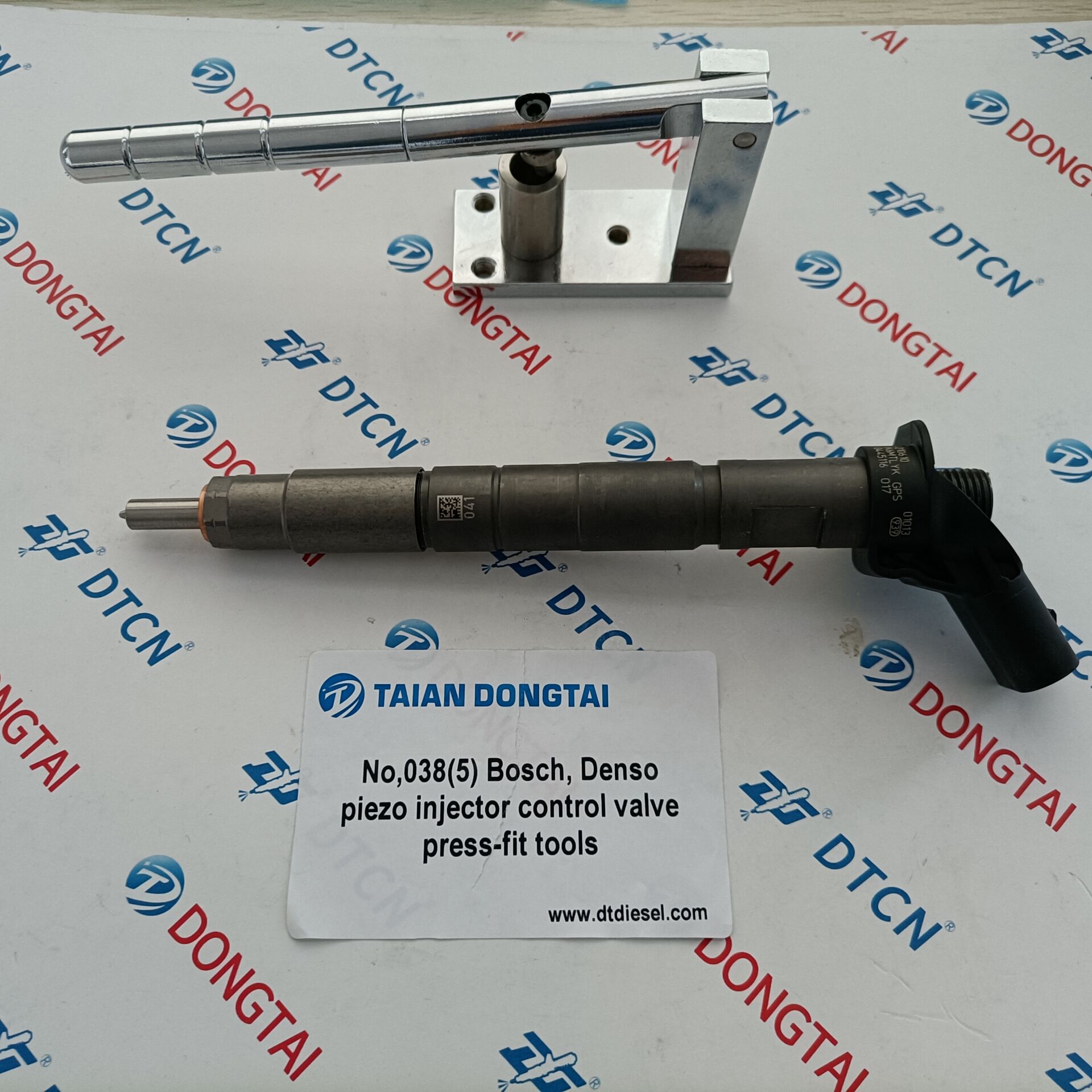NO.038(5) Bosch, Denso piezo injector control valve press-fit tools