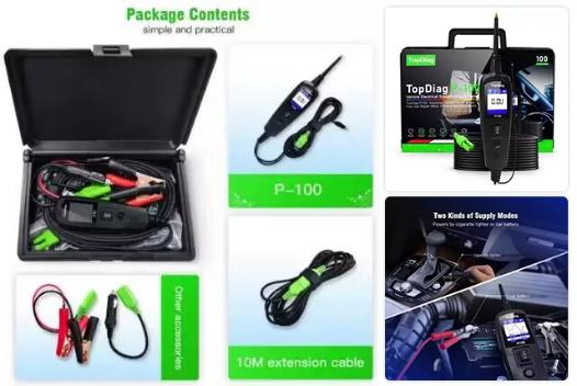 NO.062(3) P100 Electrical Circuit System Tester