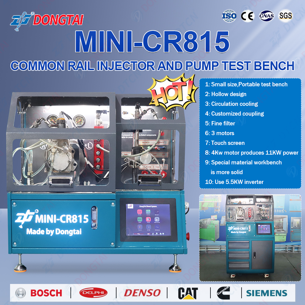 MINI-CR815 Common Rail Injector And Pump Test Bench