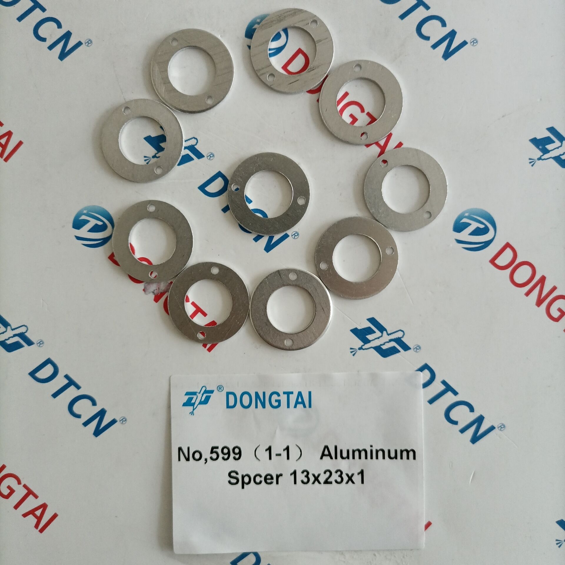 NO.599(1-1) Aluminum Spacer 093245-0040 Size:13x23x1