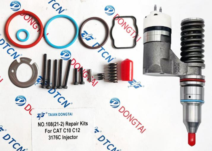 NO.108(21-2) Repair Kits For CAT  C10 C12 3176C Injector