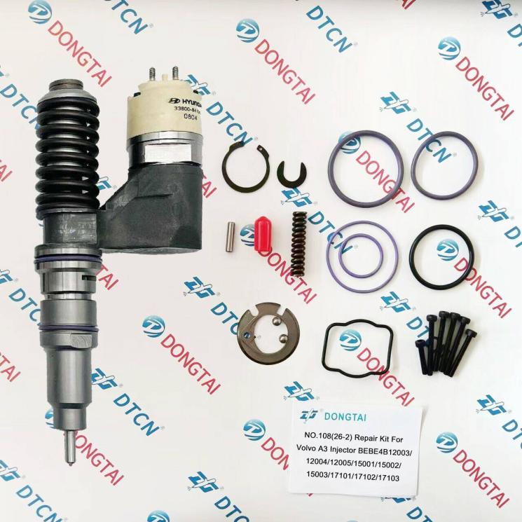 NO.108(26-2) Repair Kit For Volvo A3 Injector BEBE4B12003/12004/12005/ 15001/15002/15003/17101/17102/17103