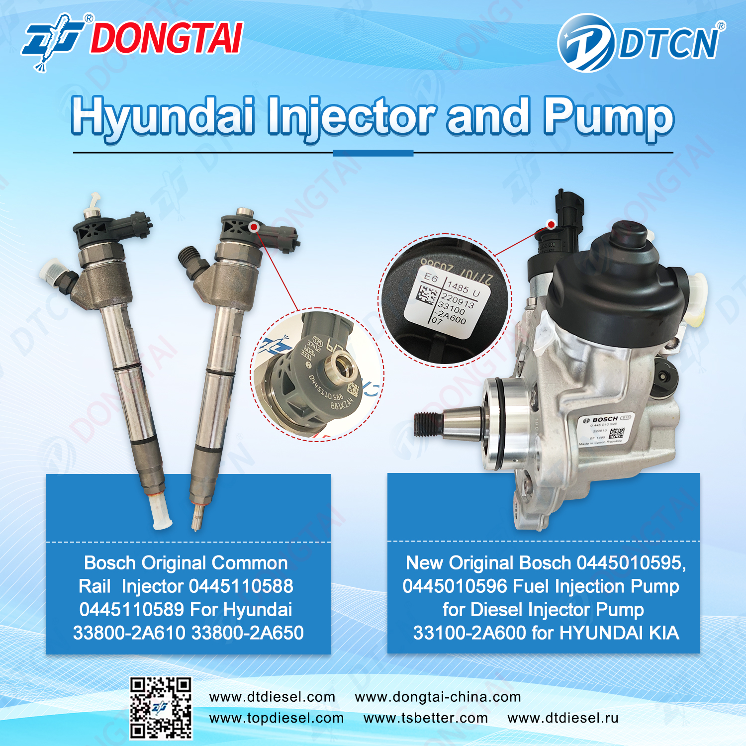 Hyundai Injector and Pump