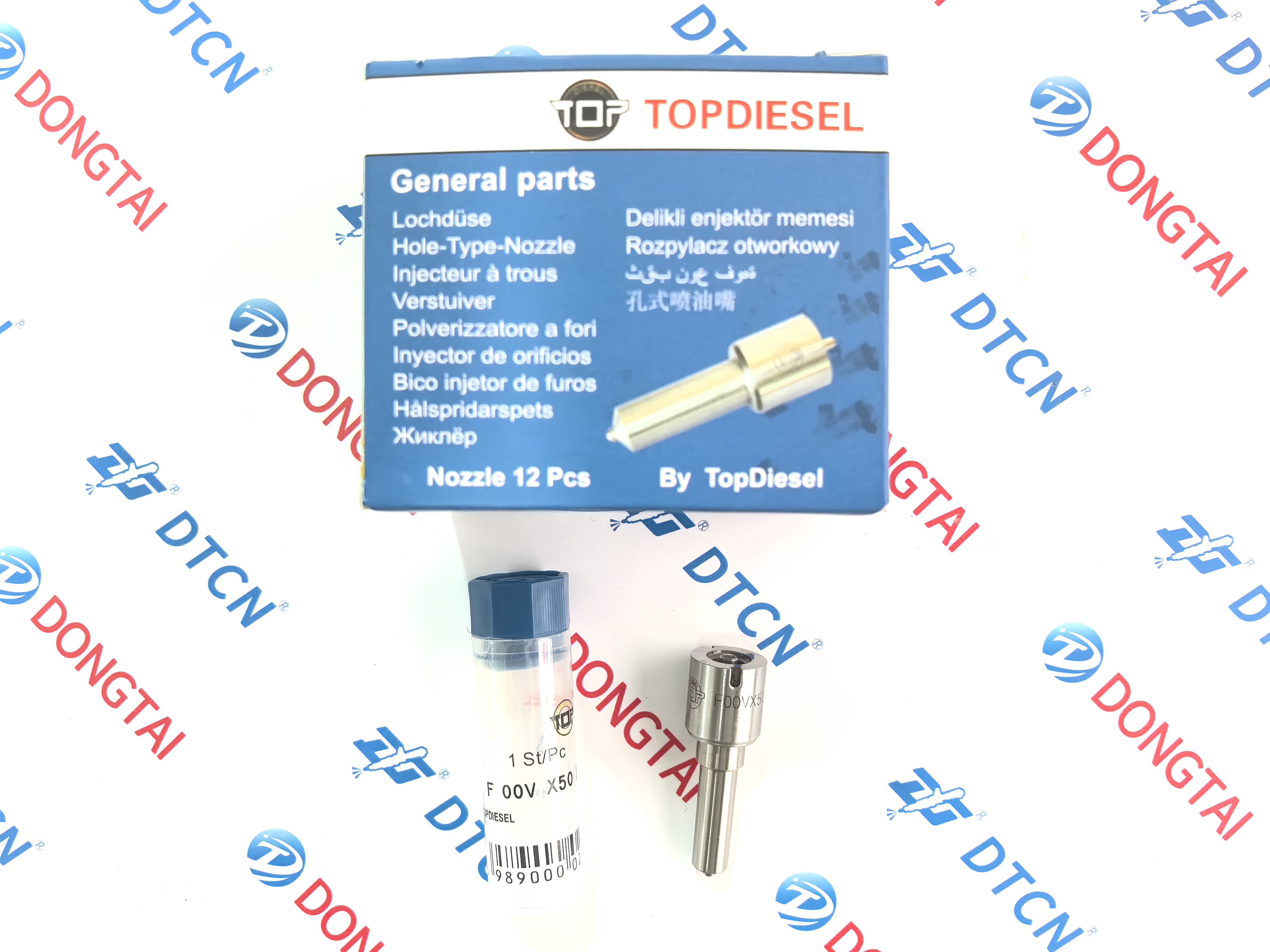 NO.590(7-4E) Topdiesel Bosch CRIN4 Common Rail Nozzle F00VX50128=F00VX50180 For Injector 0 445 120 385, 0 445 120 386,0986435647, 4710700887