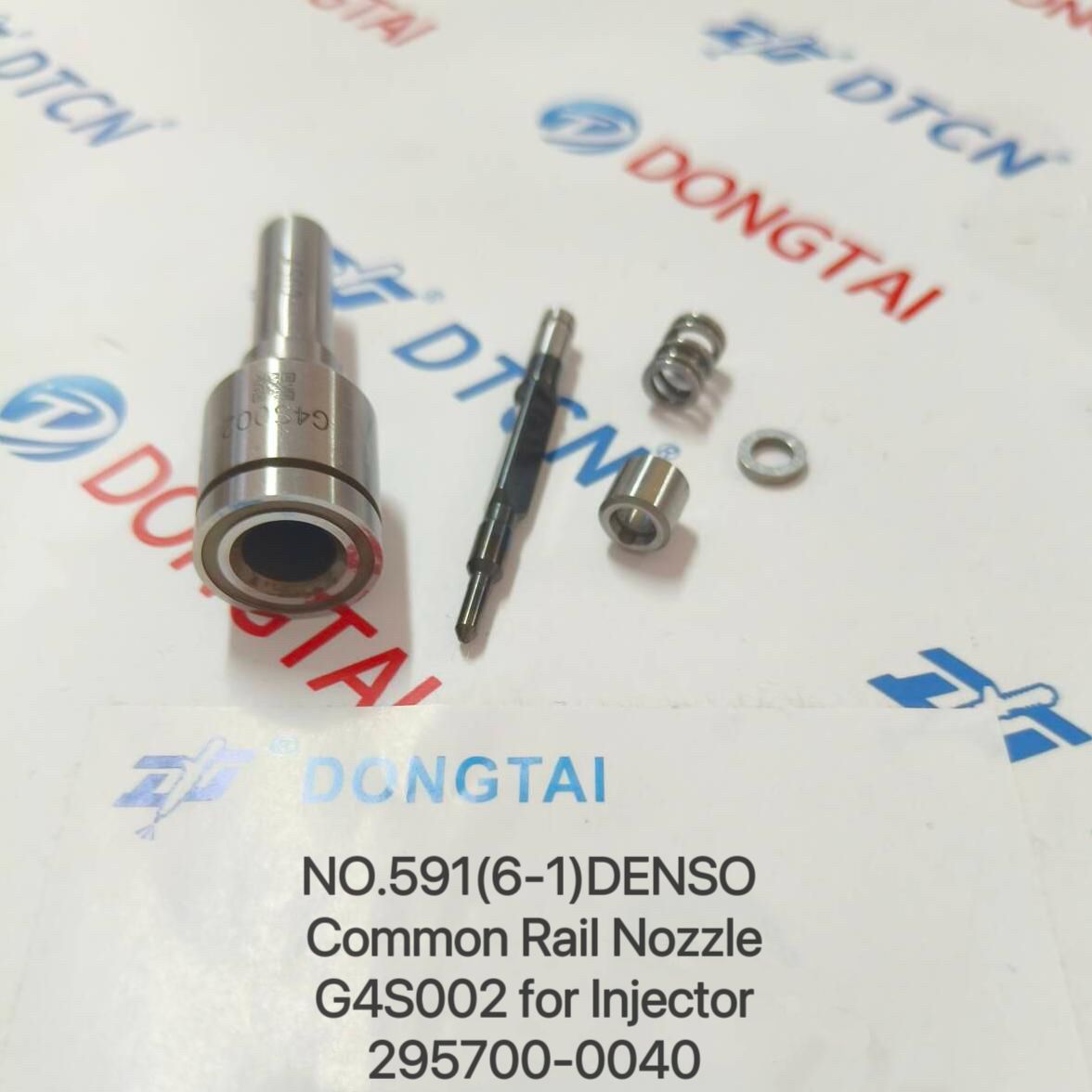 NO.591(6-1)DENSO Common Rail Nozzle G4S002 for Injector 295700-0040