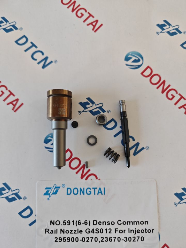 NO.591(6-6) Denso Common Rail Nozzle G4S012 For Injector 295900-0270 23670-30270