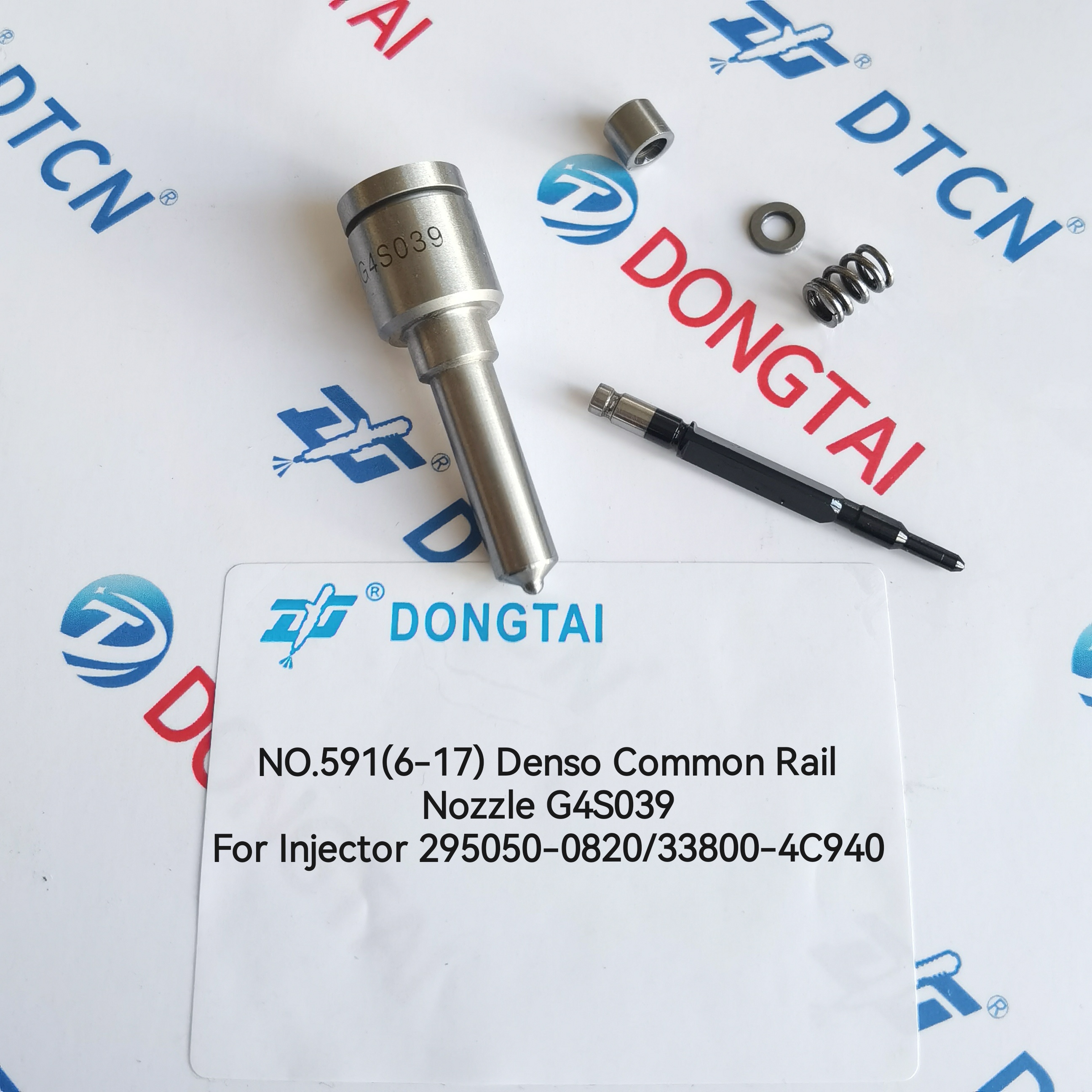 NO.591(6-17) Denso Common Rail Nozzle G4S039 For Injector 295050-0820/33800-4C940,