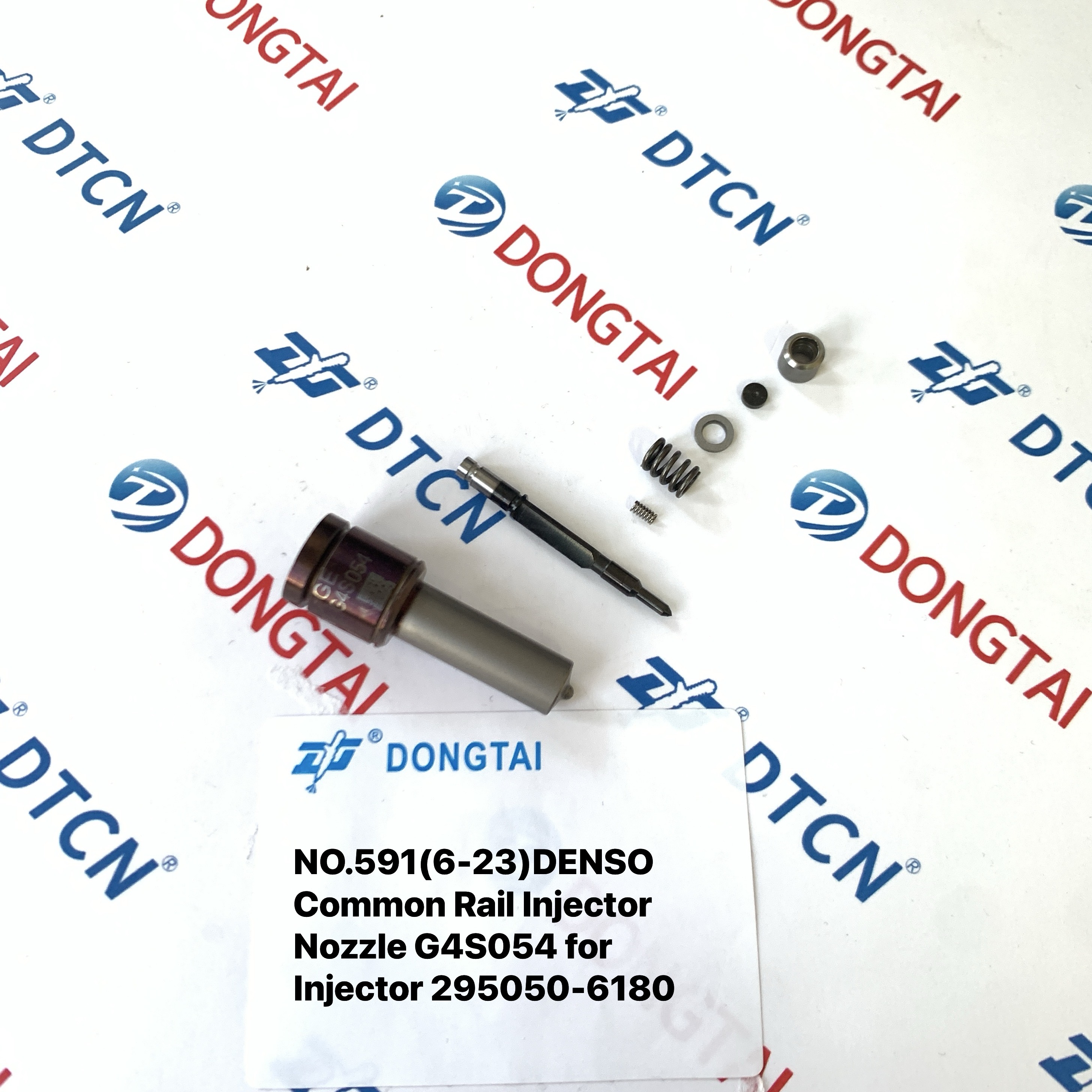 NO.591(6-23)DENSO Common Rail Nozzle G4S054 for Injector 295050-6180