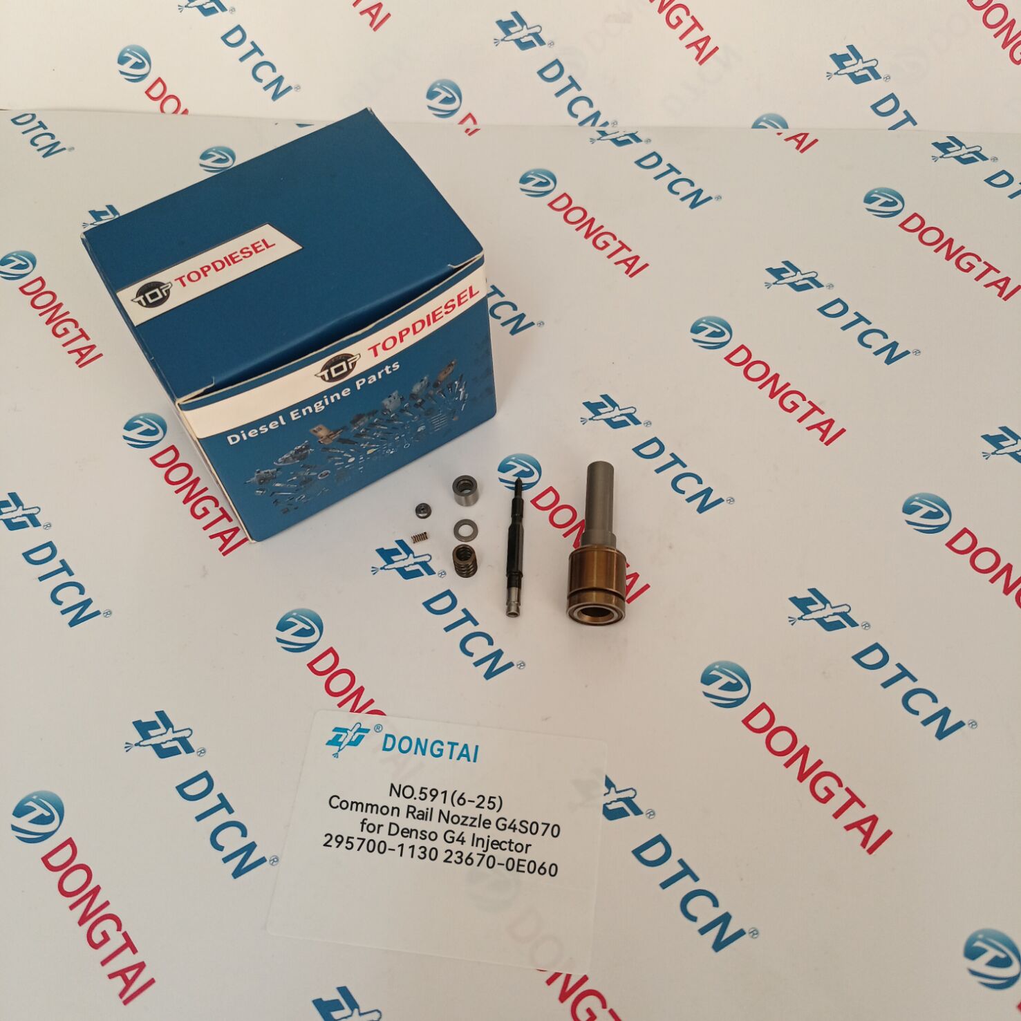 NO.591(6-25) Common Rail Nozzle G4S070 for Denso G4 Injector 295700-1130 23670-0E060