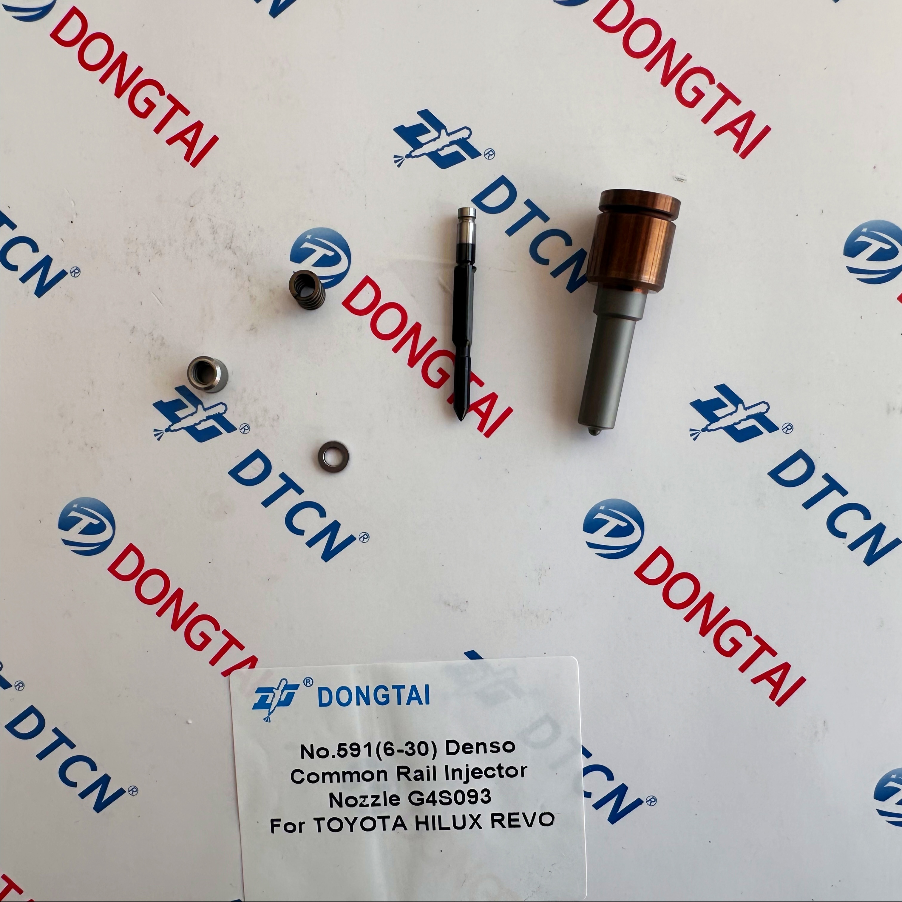 NO.591(6-30)DENSO Common Rail Injector Nozzle G4S093 For TOYOTA HILUX REVO